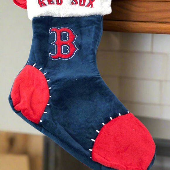 Boston Red Sox 2017 MLB Plush NOS Christmas Stocking - Picture 1 of 3